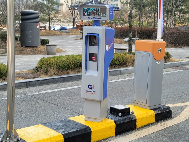 세종시 00아파트 차번인식기 설치